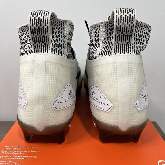 Nike Alpha Menace Elite 3 Ghost White Football Cleats Men Sz 12.5 W DH1350-100 main image 4